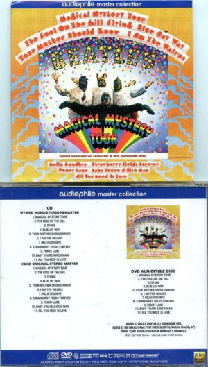 The Beatles- Audiophile Master Collection - Magical Mystery Tour  ( 1 CD - 1 Audiophile DVD SET )