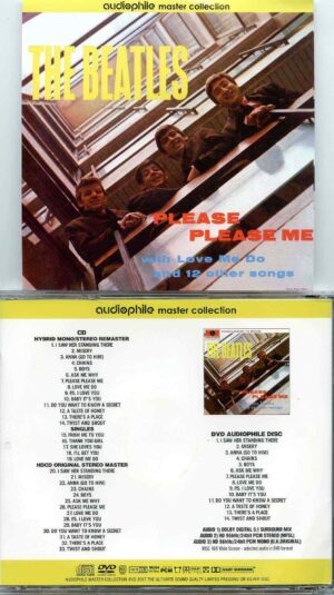 The Beatles- Audiophile Master Collection - Please Please Me  ( 1 CD - 1 Audiophile DVD SET )