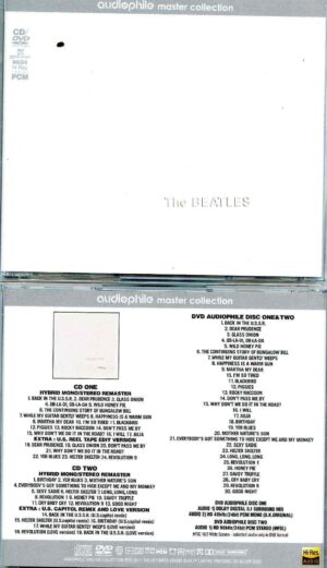 The Beatles- Audiophile Master Collection - White Album  ( 2 CD - 2 Audiophile DVD SET )
