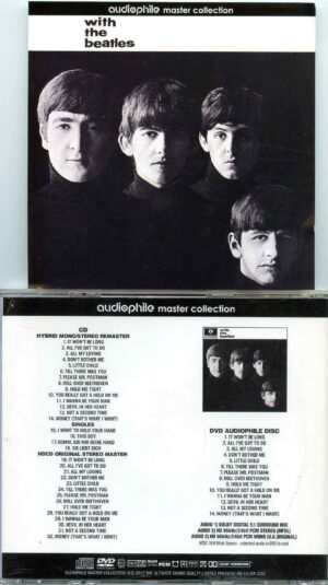 The Beatles- Audiophile Master Collection - With The Beatles    ( 1 CD - 1 Audiophile DVD SET )