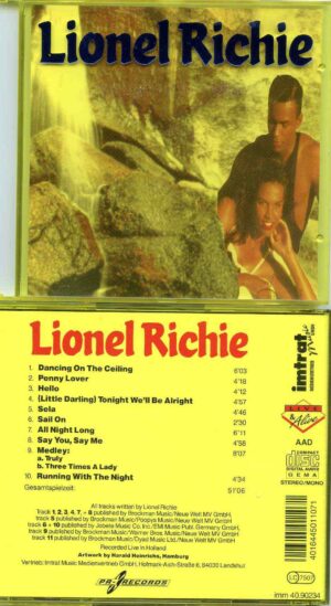 Lionel Richie- Live & Alive ( IMTRAT Recs ) ( Recorded Live in Holland )