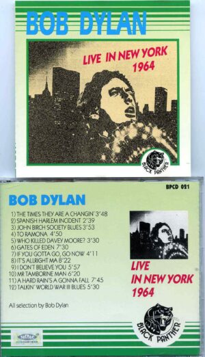 Bob Dylan- Live in new York 1964  (  BLACK PANTHER )
