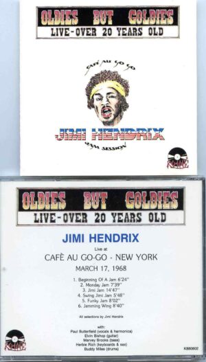 Jimi Hendrix- Cafe Au Go Go Jam Session  ( Live at Cafe Au Go Go , New York , March 17th , 1968 )