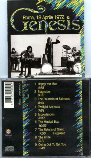 Genesis- Roma 18 Aprile 1972   (  Tintagel )  (  Recorded Live in Rome , April 18th , 1972 )