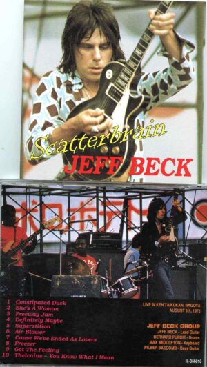 Jeff Beck- Scatterbrain ( Like in Ken Taikukan , Nagoya , August 5th , 1975 )