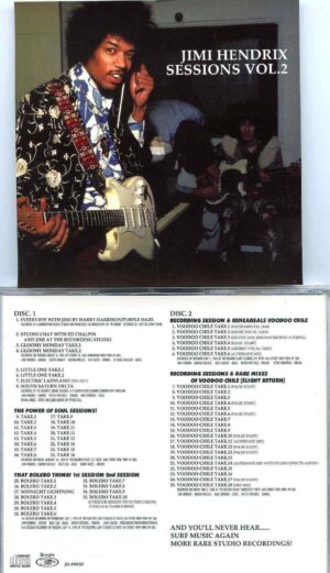 Jimi Hendrix- Sessions Vol 2 ( 2 CD SET ) ( Skorpio )