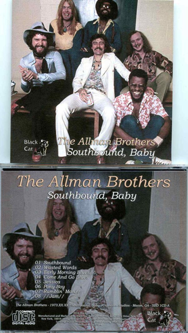 Allman Brothers- Southbound Baby ( Soundboard Studio Takes from Capricorn Studios 1973 )