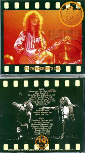 Led Zeppelin- St. Tangerine´s Day ( 3 CD SET ) ( Nassau County Coliseum , Uniondale , New York USA , Feb 14th , 1975 )