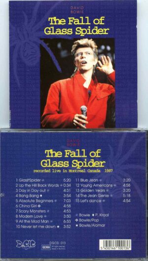 David Bowie- The Fall Of Glass Spider ( Recorded Live in Montreal , Canada 1987 )