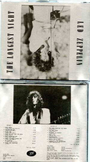 Led Zeppelin- The Longest Night ( 2 CD SET ) ( Municipal Auditorium , New Orleans , Louisiana , USA , May 14th , 1973 )