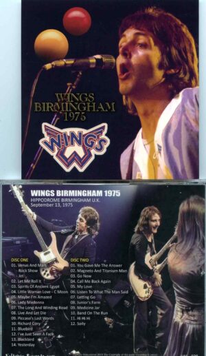 Birmingham 1975 ( 2 cd set )( Valkyrie )( Hippodrome Birmingham, UK, September 13th, 1975 )