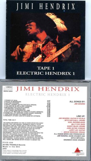Electric Hendrix 1  ( Triangle Recs ) ( Unreleased Studio Material )
