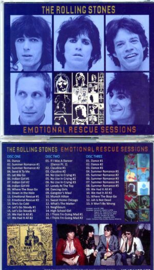 Emotional Rescue Sessions ( 3 CD SET )( MAYFLOWER )( Compass Point Nassau Studio Sessions 1978-1979 )