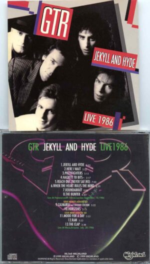 Jekyll And Hyde Live 1986 ( London Sep 14th ´86 and Arizona July 20th ´86 ) ( Highland ) 