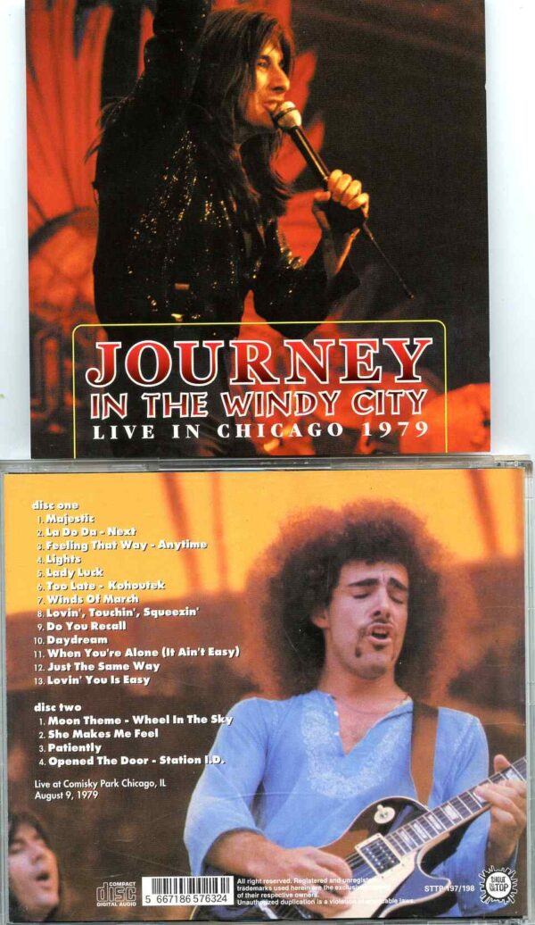In The Windy City ( 2 CD SET )( Shout To The Top )( Cominsky Park, Chicago, IL, USA, August 9th, 1979 )