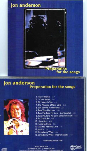 Preparation For The Songs ( Highland )( Jon Anderson´s Unreleased Demos 1968 )