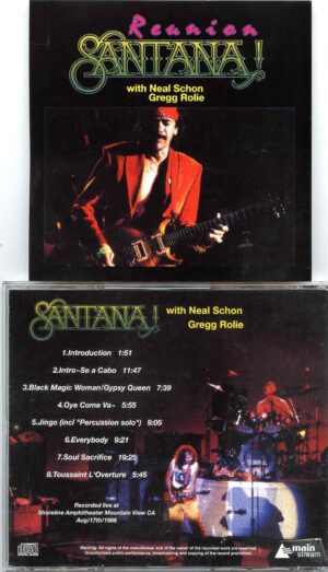 Reunion ( With Neal Schon &Gregg Rolie at Shoreline Amphitheater, Mountain View, CA, USA, Aug. 17th, 1986 )