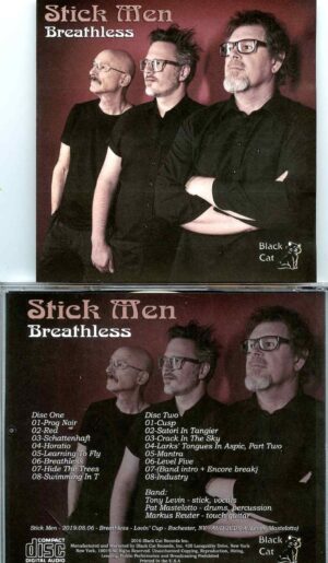 Breathless ( 2 CD SET ) ( Live at Lovin´ Cup, Rchester, New York, USA, August 6th, 2019  )