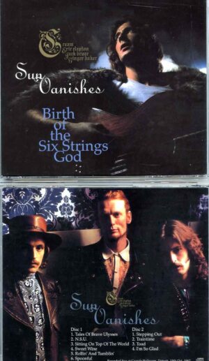 Sun Vanishes ( 2 CD SET ) ( Cream Live at Grande Ballroom, Detroit, MI, USA, October 13th, 1967 )