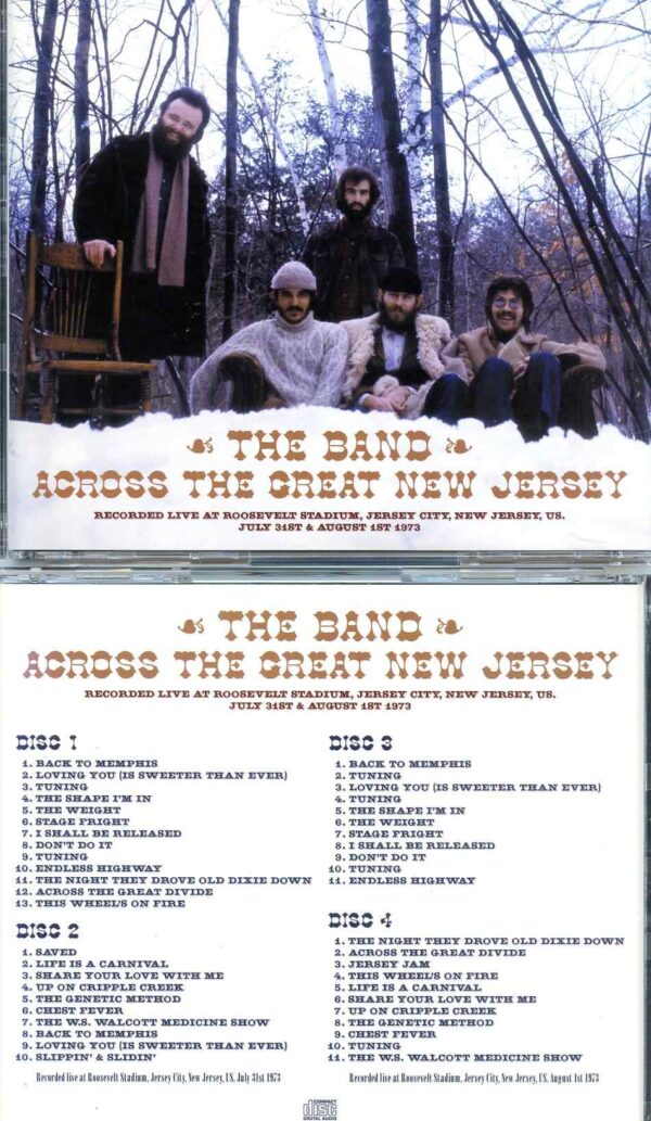 Across The Great New Jersey ( 4 CD SET ) ( Roosevelt Stadium, New Jersey, USA, July 31st & Aug 1st, 1973 )