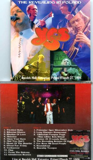 The Revealing In Poland ( 2 CD SET ) ( Soundboard Recording of Spodek Hall, Katowice, Poland, March 7th, 1998 )