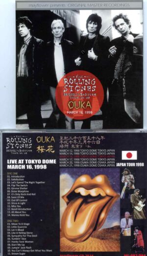 Rolling Stones - Bridges to Babylon Ouka ( 2 CD set ) ( MAYFLOWER ) ( Tokyo Dome March 16th, 1998 )