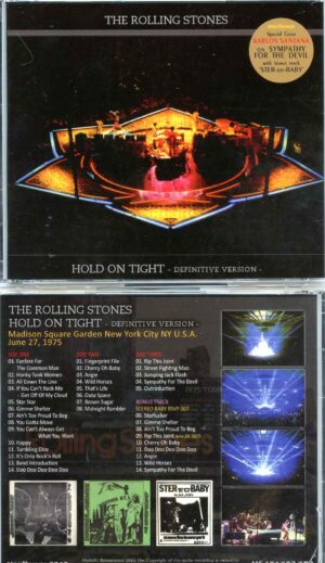 Rolling Stones - Hold on Tight Definitive Version ( 3 CD set ) ( MAYFLOWER ) ( MSG, New York, June 27th, 1975 )