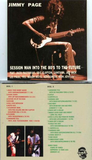 Led Zeppelin - Session Man into the 80s ( 2 cd set ) ( with Eric Clapton, Santana, Jeff Beck, YES, Aerosmith, and more )