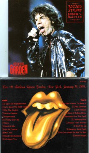 Rolling Stones - Welcome To the Madison Square Garden VIP Lounge ( 2 cd set ) ( VINYL GANG ) ( MSG, January 16th, 1998 )