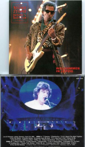 Rolling Stones - Willkommen in Leipzig ( 2 cd set ) ( VINYL GANG ) ( Festwiese, Leipzig, Germany, August 28th, 1998 )
