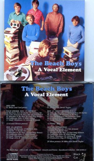 Beach Boys - A Vocal Element ( 2 CD SET ) ( Concerts and Promos Soundboard Collection November 1967 )