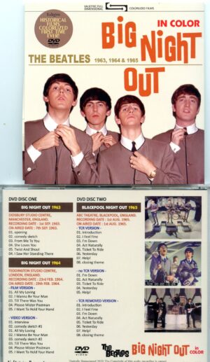The Beatles - BIG NIGHT OUT IN COLOR  ( 1 DVD ) ( Misterclaudel)