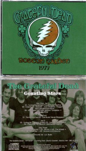 Grateful Dead - Counting Stars ( 3 CD SET ) ( Boston Gardens, Boston, MA, USA, May 7th, 1977 )