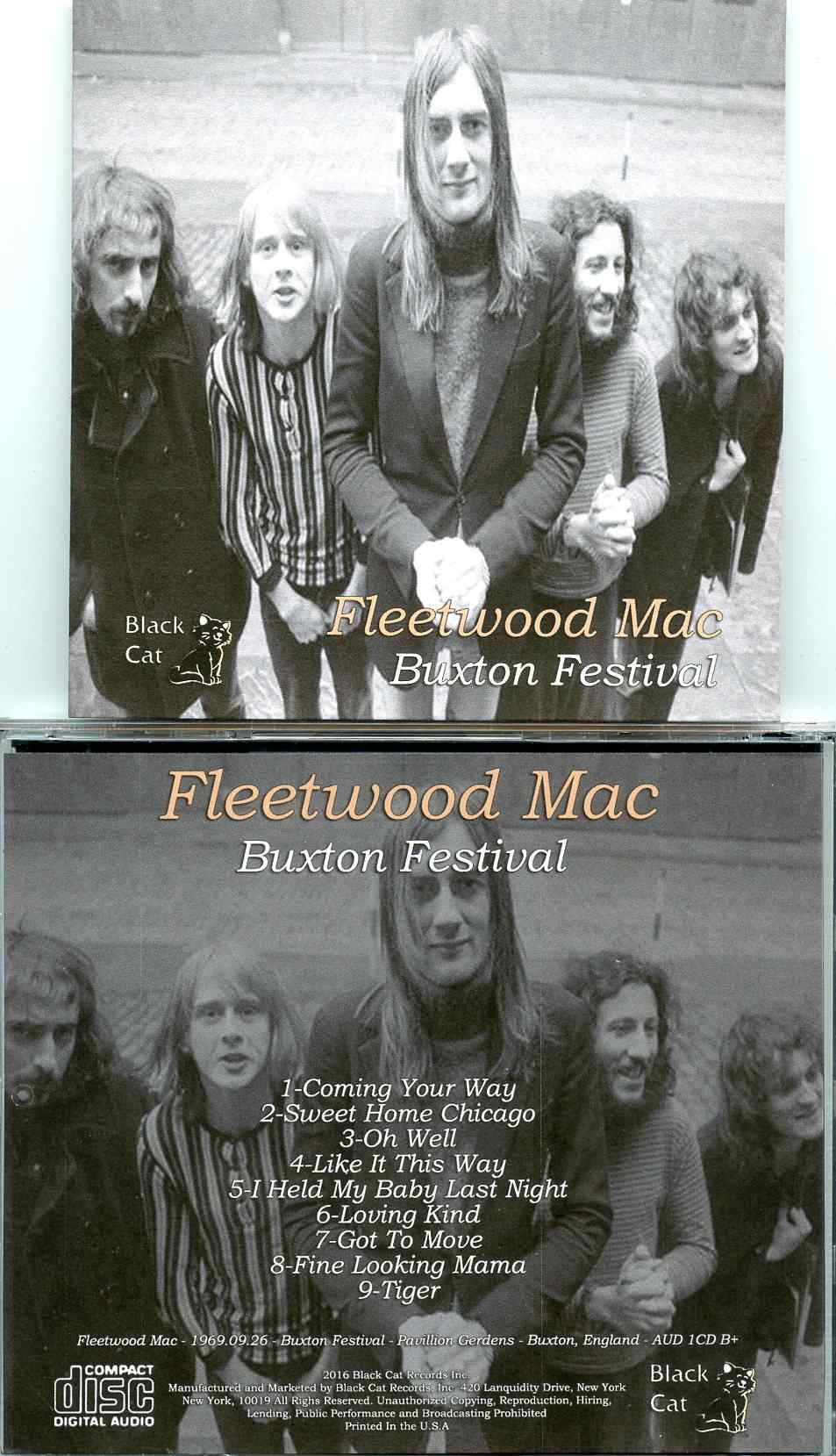 Fleetwood Mac - Buxton Festival ( Pavilion Garden, Buxton, England, September 26th, 1969 )