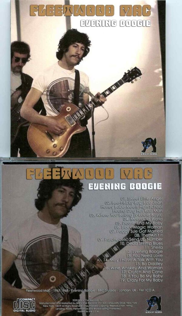 Fleetwood Mac - Evening Boogie ( BBC Studios Broadcast, London, UK, 1967, 1968 )