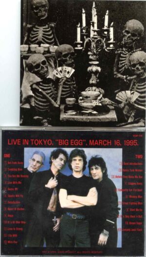 Rolling Stones - Hope You Guess My Name ( 2 CD Set ) ( Vinyl Gang ) ( Live in Tokyo, ¨Big Egg¨ March 16th, 1995 )