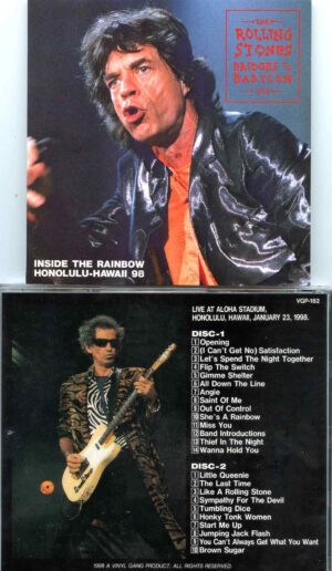 Rolling Stones - Inside the Rainbow ( 2 CD SET ) ( Vinyl Gang ) ( Aloha Stadium, Honolulu Hawaii, January 23rd 1998 )