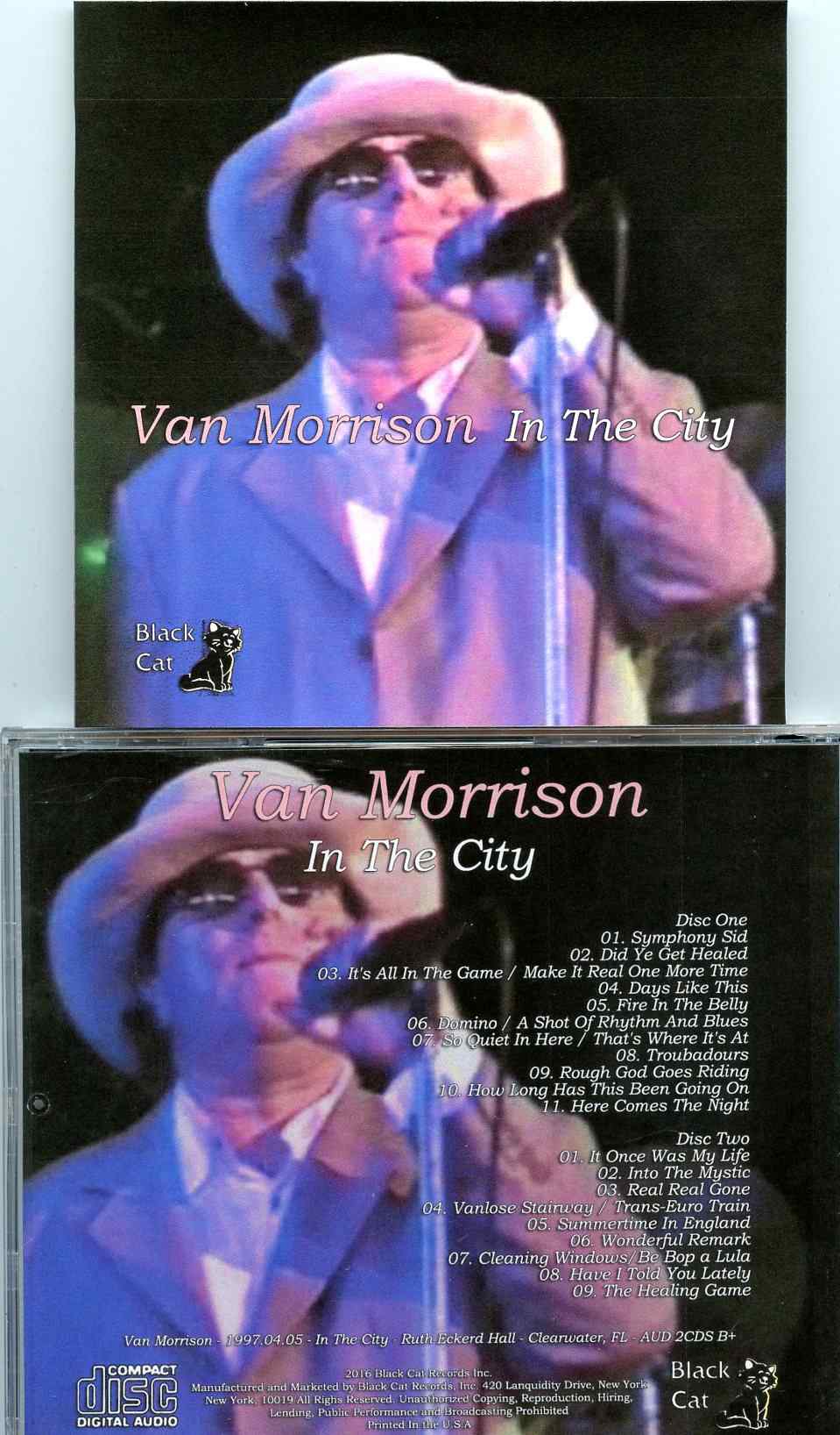 Van Morrison - In The City ( 2 CD SET ) ( Ruth Eckerd Hall, Clearwater, Florida, USA, April 5th, 1997 )