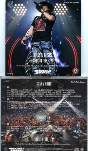 Guns And Roses - Listen To This , Izzy ! ( 3 CD SET ) ( The Forum, Inglewood, California, USA, Nov 29th, 2017 )