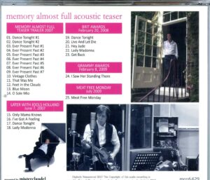 Paul Mccartney - Memory Almost Full Acoustic Teaser ( Misterclaudel ) ( Teaser 2007, Jools Holland, Brit Trailer, Grammy Awards )