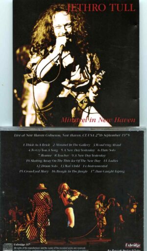 Jethro Tull - Minstrel In New Haven ( 2 CD SET ) ( New Haven, Connecticut, USA, September 27th, 1975 )