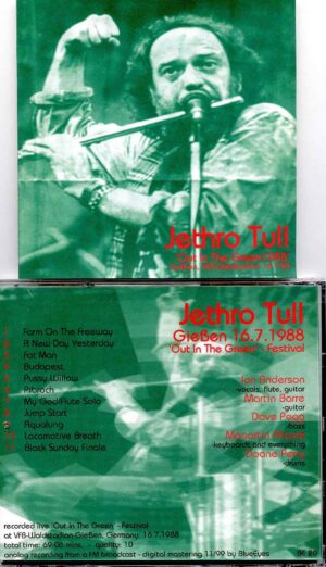 Jethro Tull - Out in the Green 1993 ( Out in the Green Festival, GieBen, Germany, July 16th, 1998 )