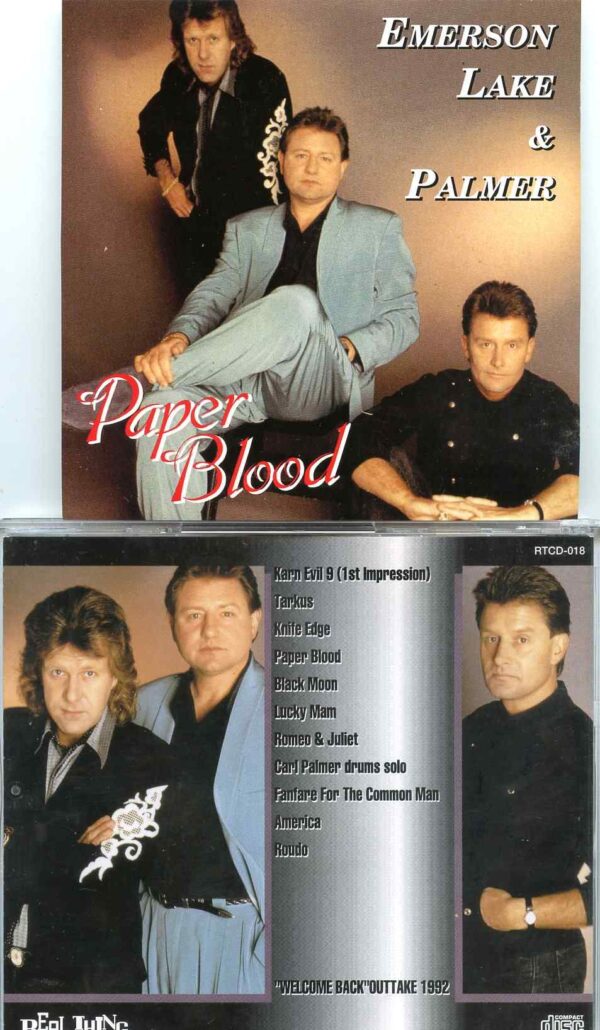Emerson Lake And Palmer - Paper Blood ( Welcome Back Outtake 1992 )