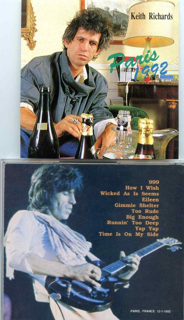 Rolling Stones - Paris 1992 Vol 1 ( Keith Richards Live at Paris, France 12'7'1992 )