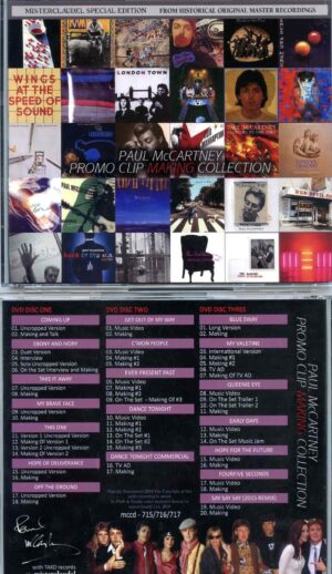 Paul Mccartney - Promo Clip MAKING Collection ( 3 DVD SET ) ( Misterclaudel )