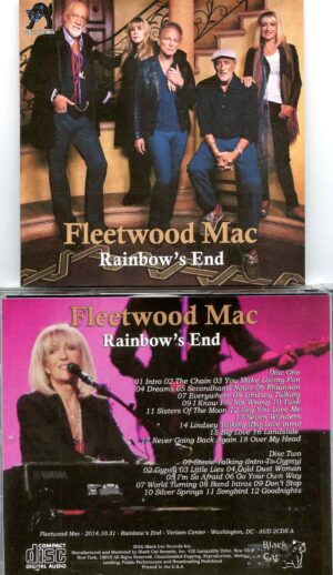 Fleetwood Mac - Rainbow´s End ( 2 CD SET ) ( Verizon Center, Washington, DC, USA, October 31st, 2014 )