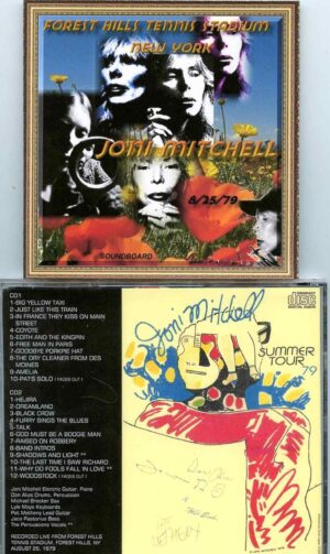 Joni Mitchell - Shadows and Light In the Big Apple ( 2 CD SET ) ( Forest Hills, New York, August 25th, 1979 )