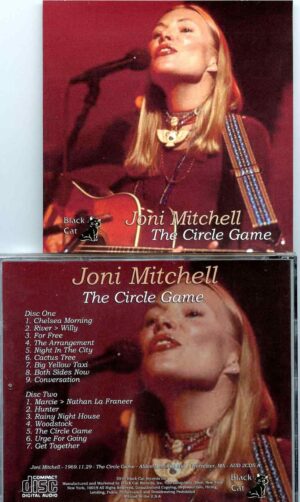 Joni Mitchell - The Circle Game ( 2 CD SET ) ( Alden Memorial, Worcester, MA, USA, November 29th, 1969 )
