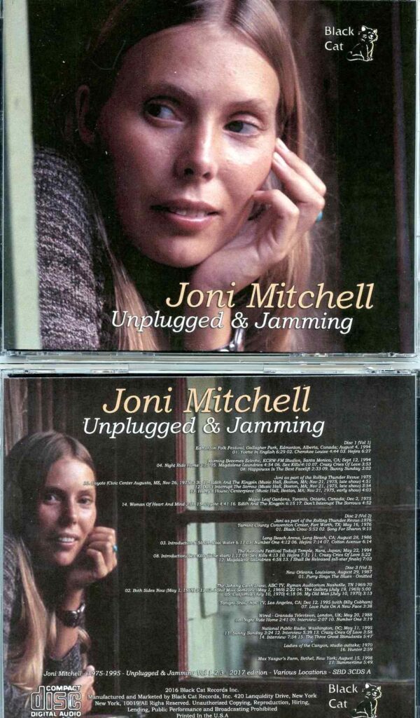 Joni Mitchell - Unplugged and Jamming ( 3 CD SET ) ( Soundboard Collection 1975 - 1995 )