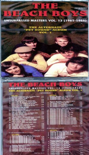 Beach Boys - Unsurpassed Masters vol. 13 ( 4 CD SET ) ( The Alternate Pet Sound Album Vol. 1 1965 - 1966 )